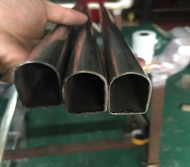 不锈钢异形管平椭圆管